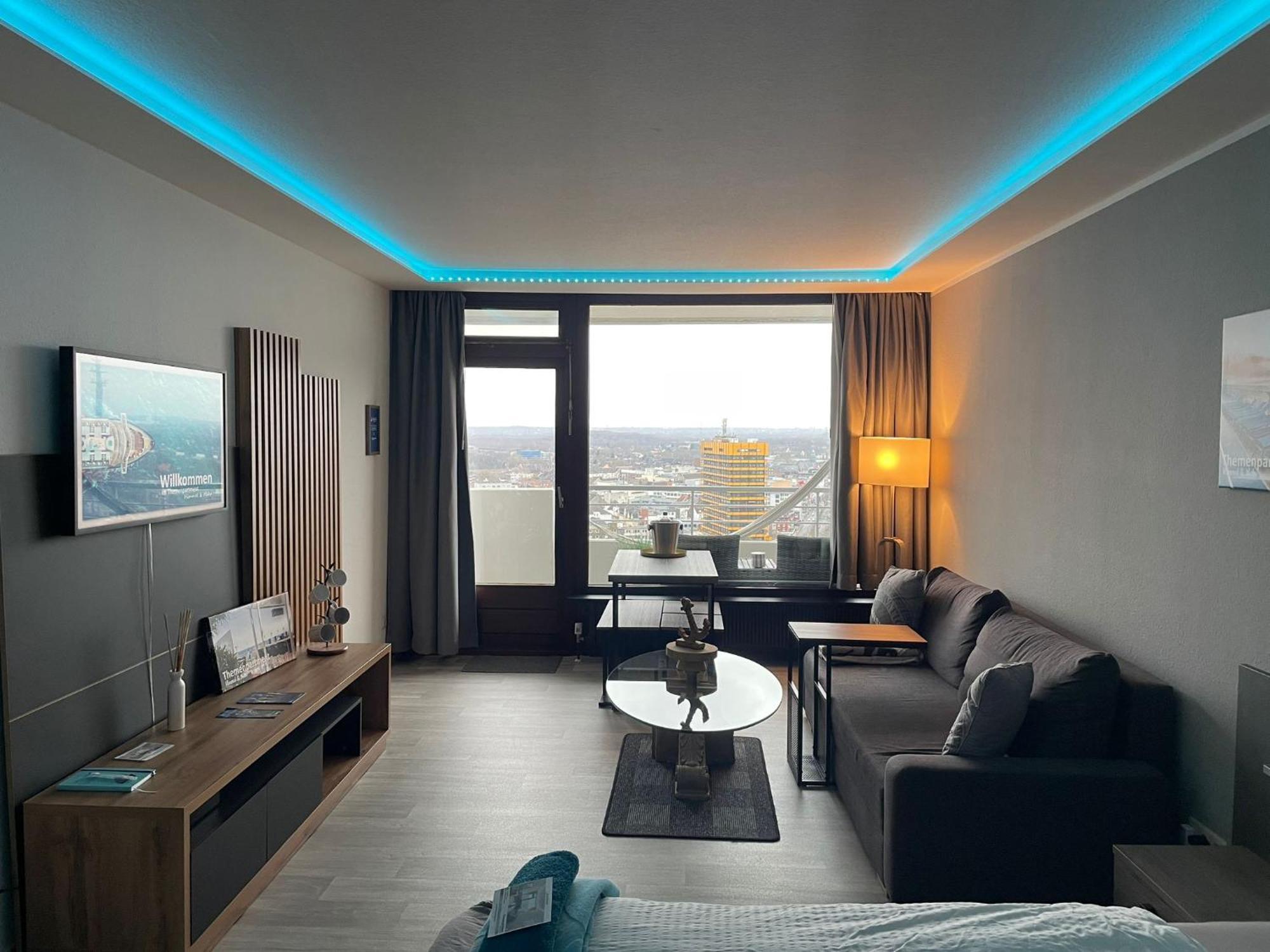 Апартаменты Themenpartment Himmel Und Mehr Penthouse Гельзенкирхен Экстерьер фото